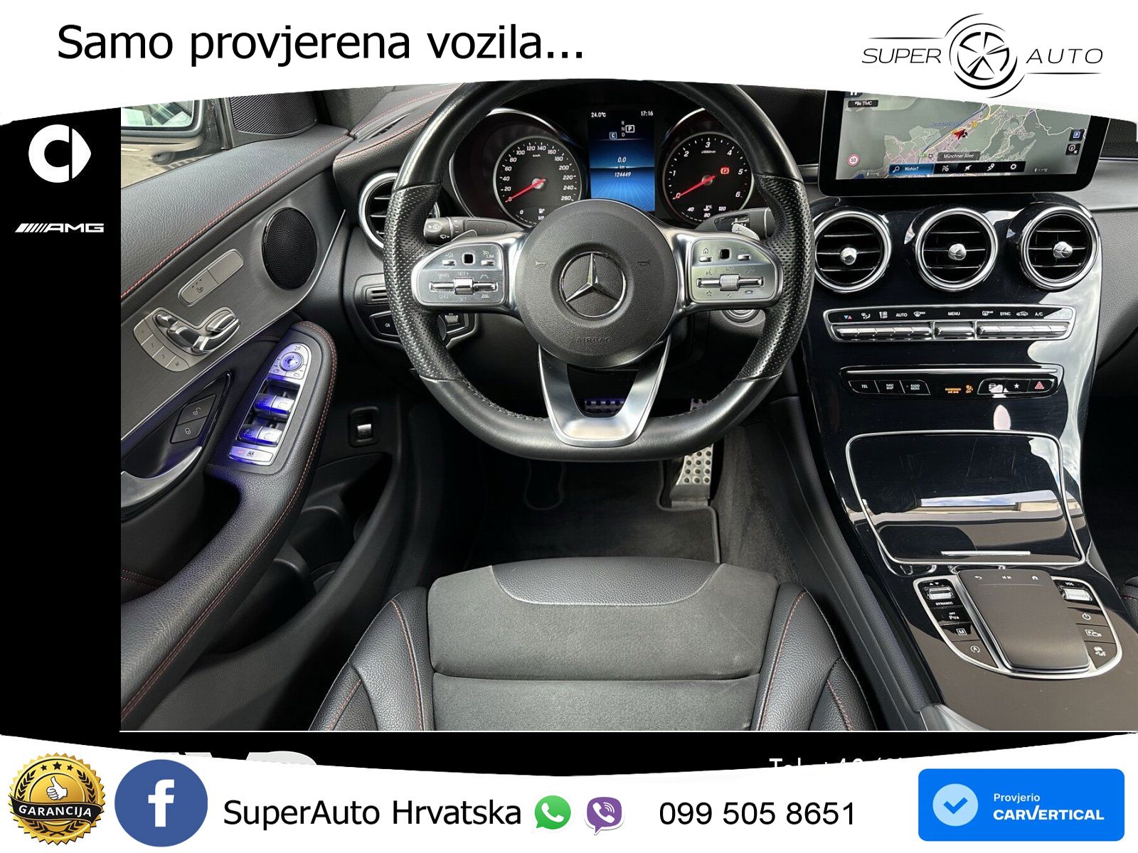 Mercedes GLC Coupe 220d (194 KS) 4MATIC G-TRONIC AMG LED+GR SJED+ACC