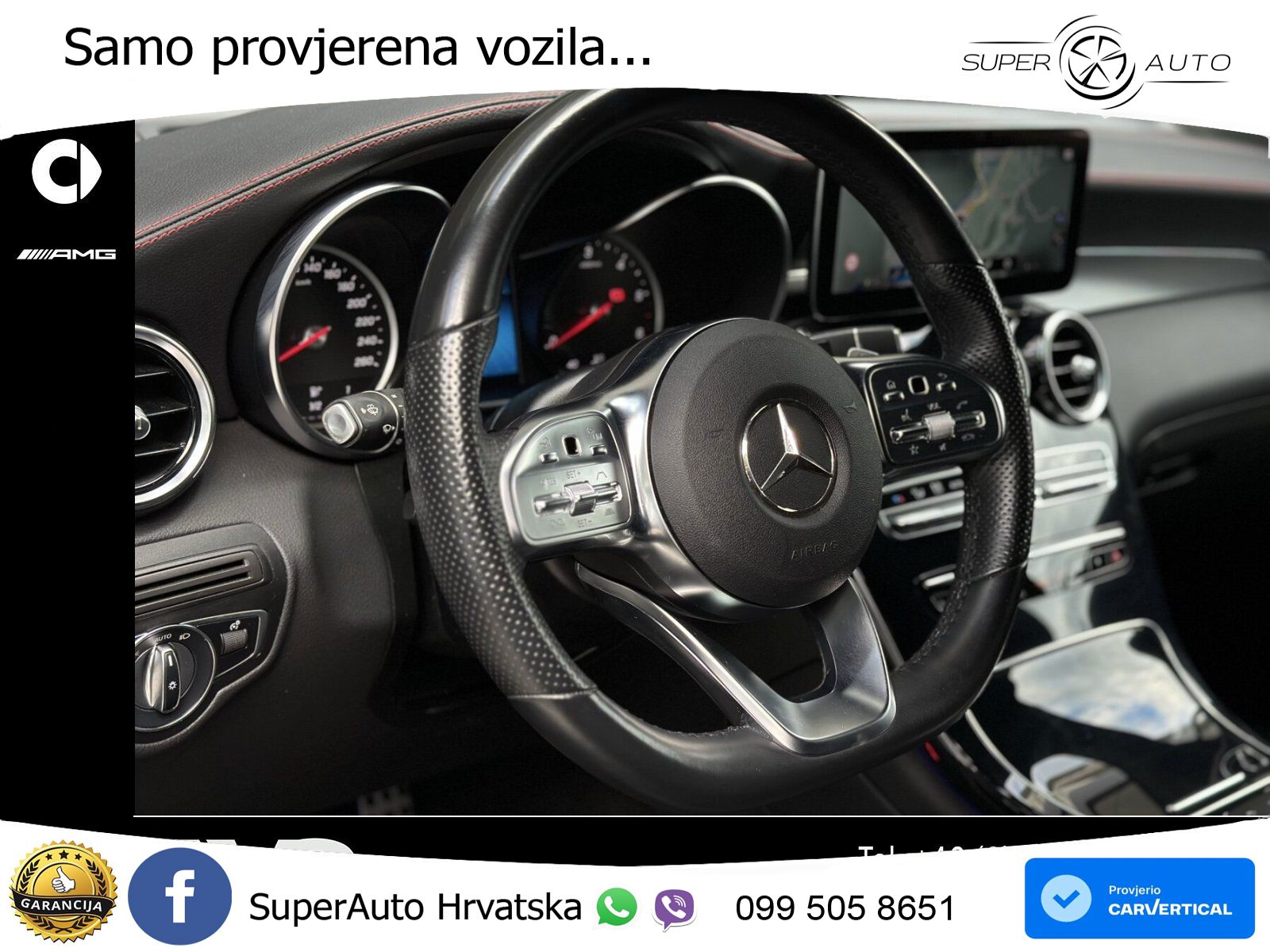 Mercedes GLC Coupe 220d (194 KS) 4MATIC G-TRONIC AMG LED+GR SJED+ACC