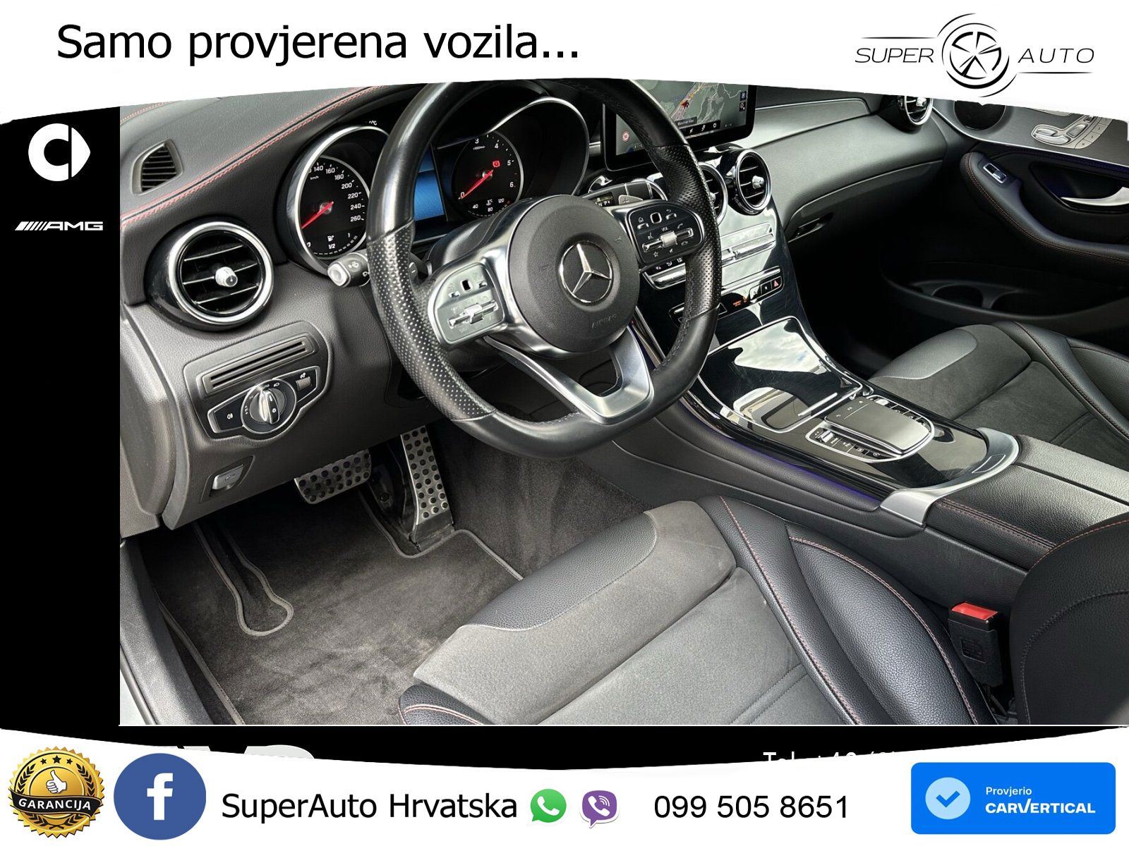 Mercedes GLC Coupe 220d (194 KS) 4MATIC G-TRONIC AMG LED+GR SJED+ACC