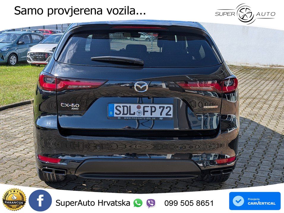 Mazda CX-60 3.3 e-Skyactiv D (254 KS) AWD Automatic MATRIX+GR SJED+KAM