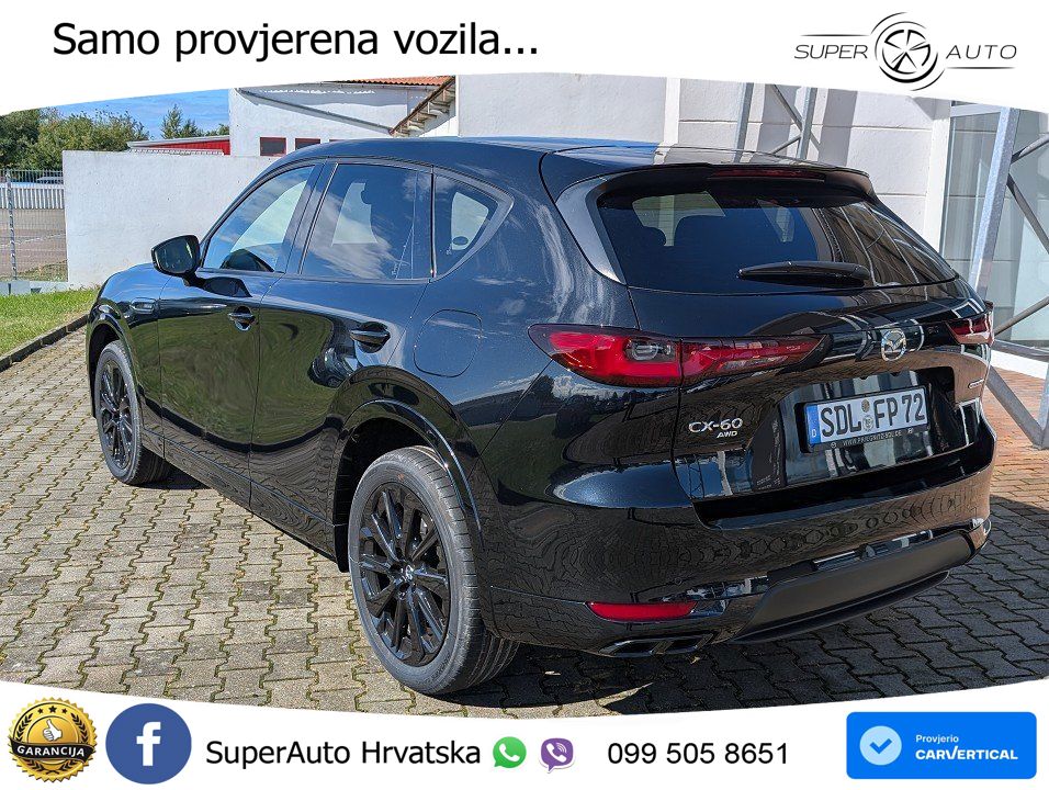 Mazda CX-60 3.3 e-Skyactiv D (254 KS) AWD Automatic MATRIX+GR SJED+KAM