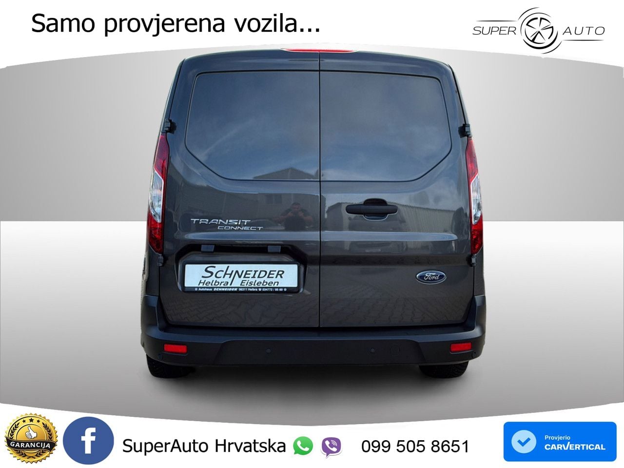 Ford TRANSIT CONNECT 1.5 ECOBLUE KLIMA+DAB+BT 75 KS