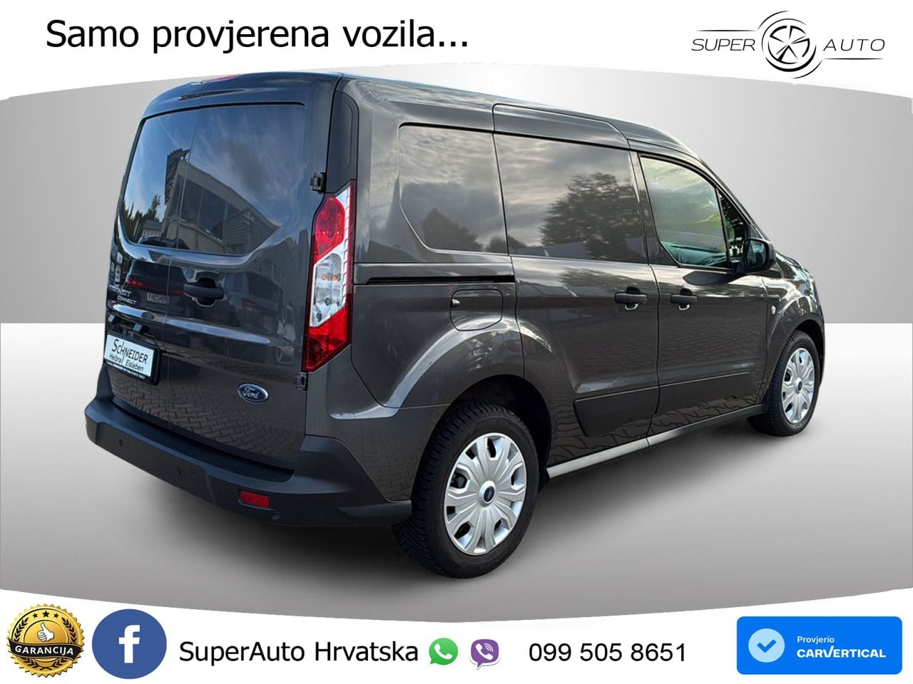 Ford TRANSIT CONNECT 1.5 ECOBLUE KLIMA+DAB+BT 75 KS