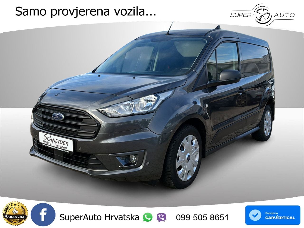 Ford TRANSIT CONNECT 1.5 ECOBLUE KLIMA+DAB+BT 75 KS