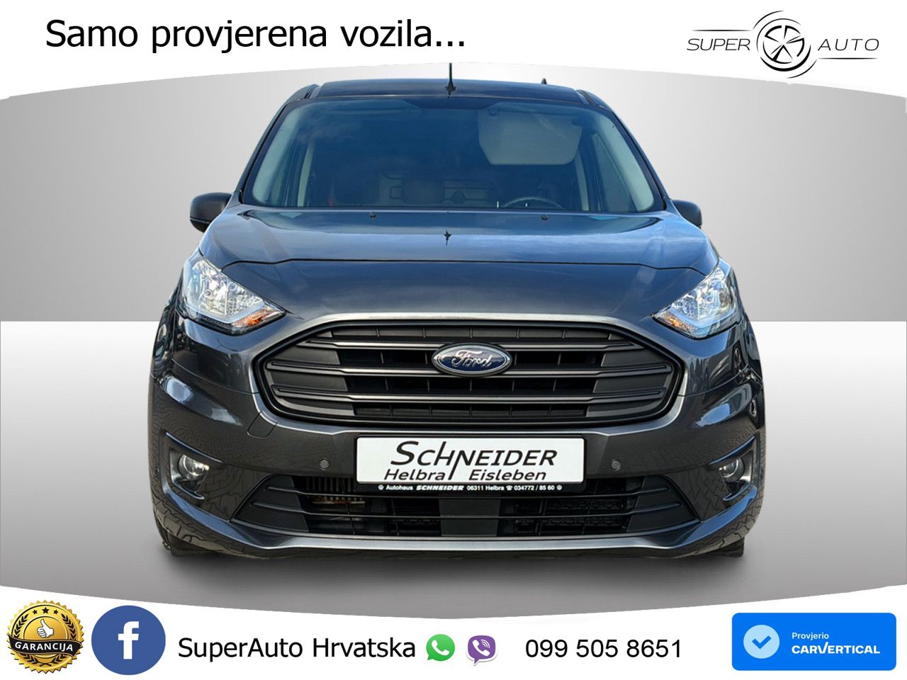 Ford TRANSIT CONNECT 1.5 ECOBLUE KLIMA+DAB+BT 75 KS