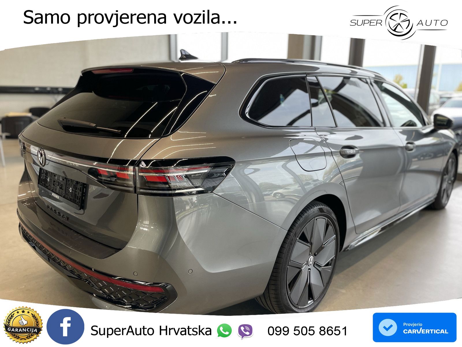Volkswagen Passat Variant 2.0 TDI (193 KS) 4MOTION DSG R-Line LED+GR SJED+ACC