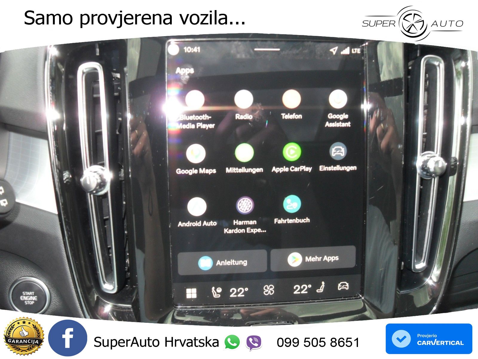 Volvo XC40 2.0 B3 163 KS Automatic ACC+GR SJED+360+PANO