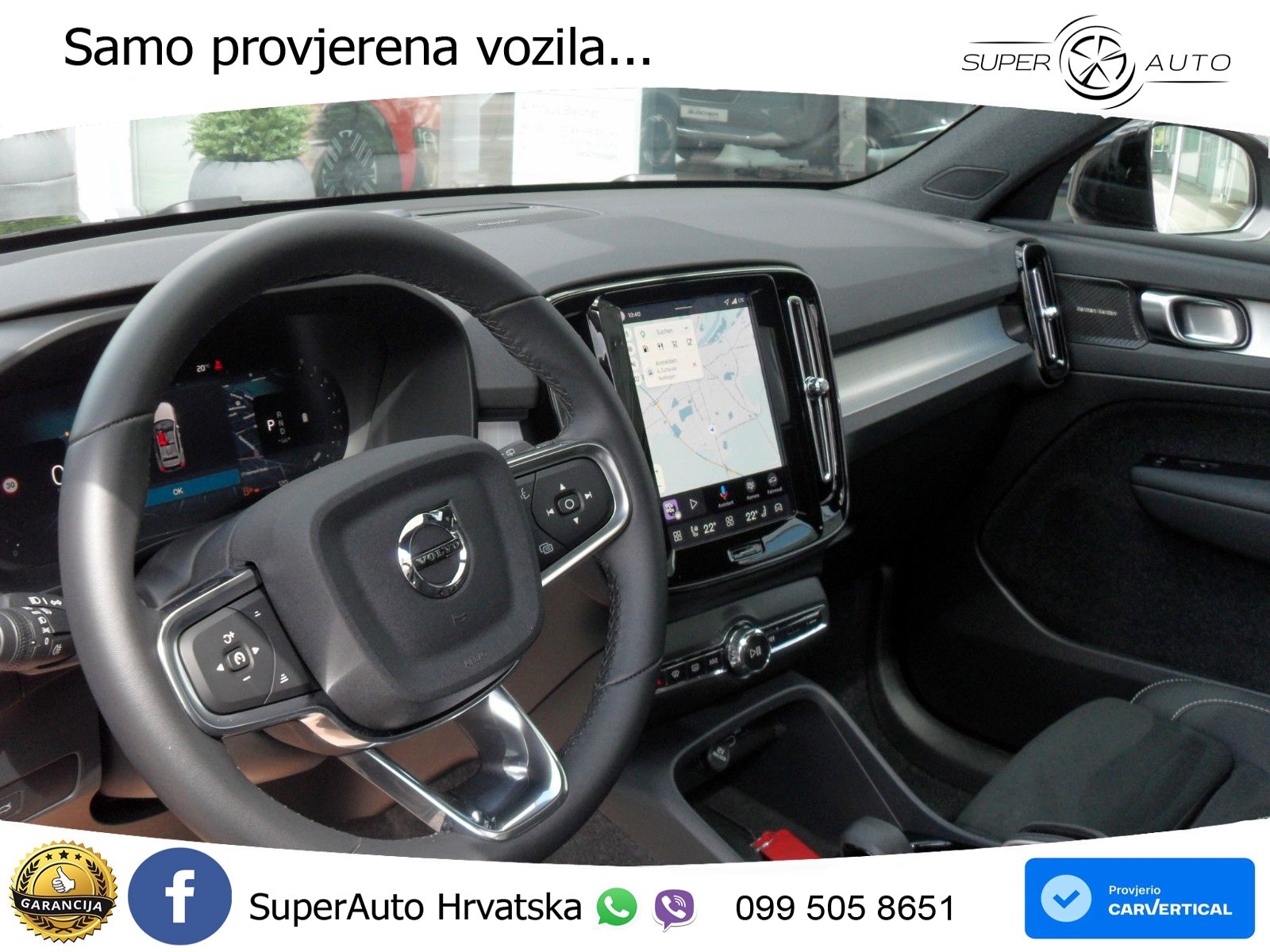 Volvo XC40 2.0 B3 163 KS Automatic ACC+GR SJED+360+PANO