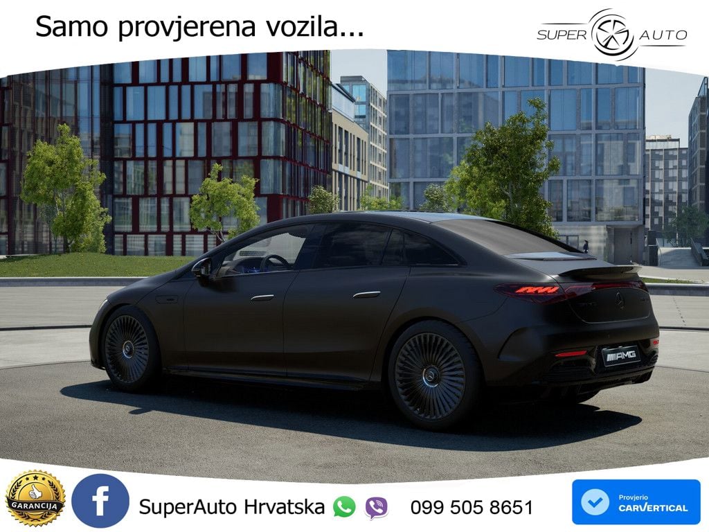 Mercedes EQE AMG 53 100 kWh (687 KS) 4MATIC+ AMG DYNAMIC PLUS ZRAČNI+ACC+GR SJED+KAM+PANO