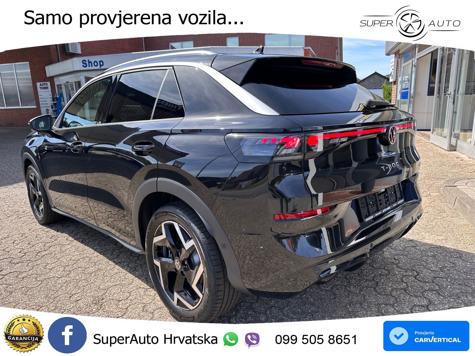 Volkswagen T-Roc 1.5 eTSI (150 KS)  DSG R-Line LED+GR SJED+ACC