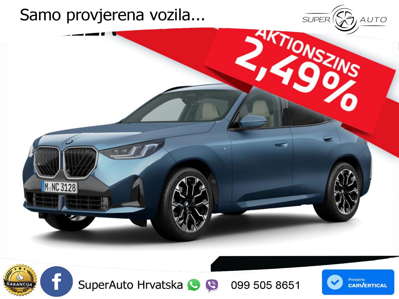 BMW X3 20d xDrive Steptronic M Sport LED+GR SJED+ACC