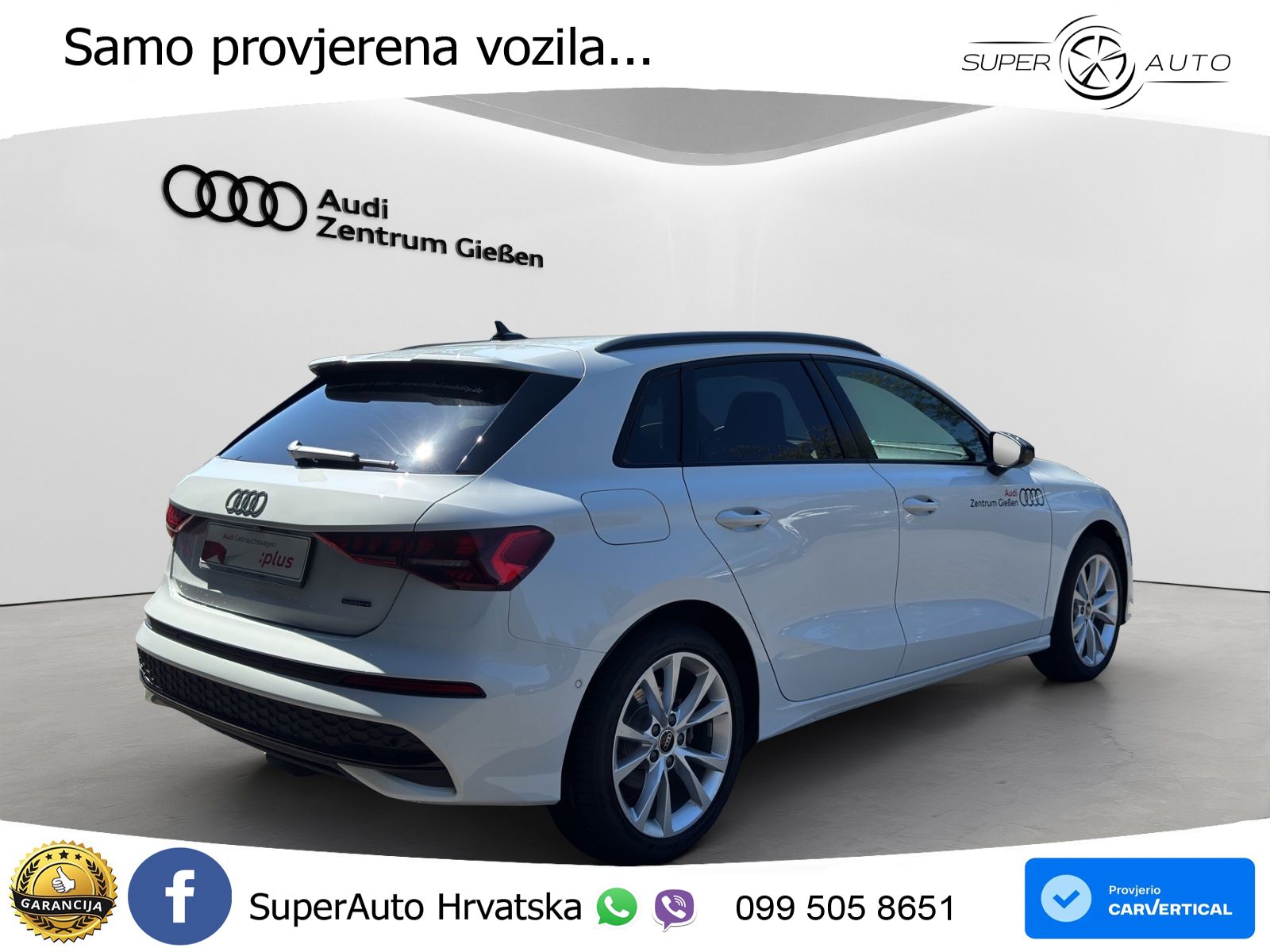 Audi A3 Sportback 40 TFSI (204 KS) quattro S tronic advanced LED+GR SJED+ACC