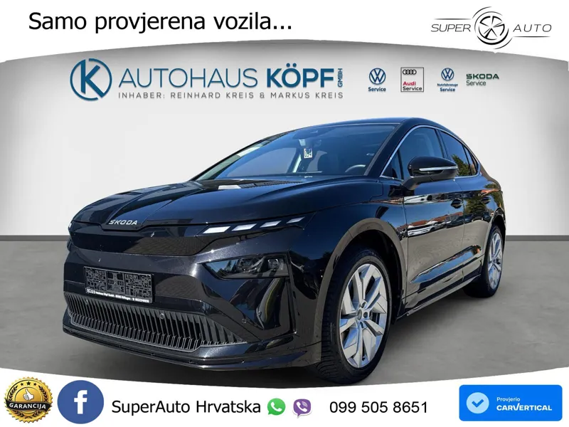 Škoda Enyaq Coupe iV 85 82 kWh (286 KS) MATRIX+GR SJED+KAM