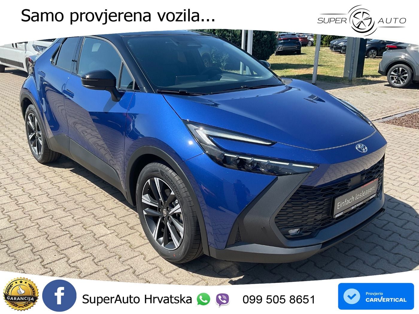 Toyota C-HR 1.8 (140 KS) Hybrid e-CVT Teamplayer LED+GR SJED+ACC