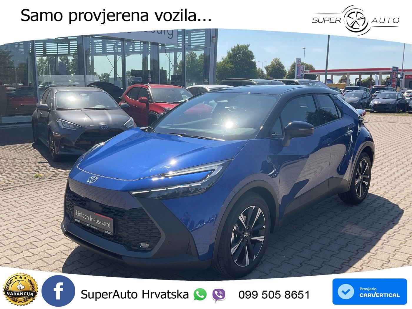 Toyota C-HR 1.8 (140 KS) Hybrid e-CVT Teamplayer LED+GR SJED+ACC