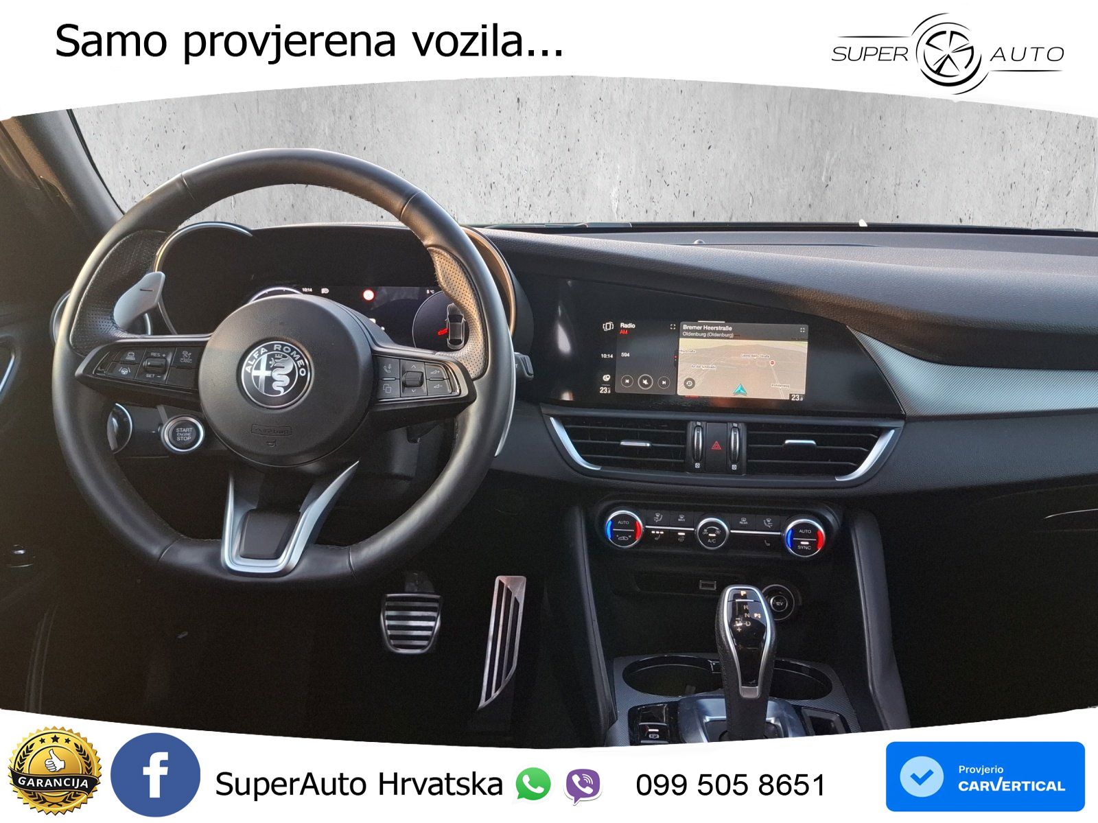 Alfa Romeo Giulia 2.0 Turbo (280 KS) AWD Automatic LED+GR SJED+ACC