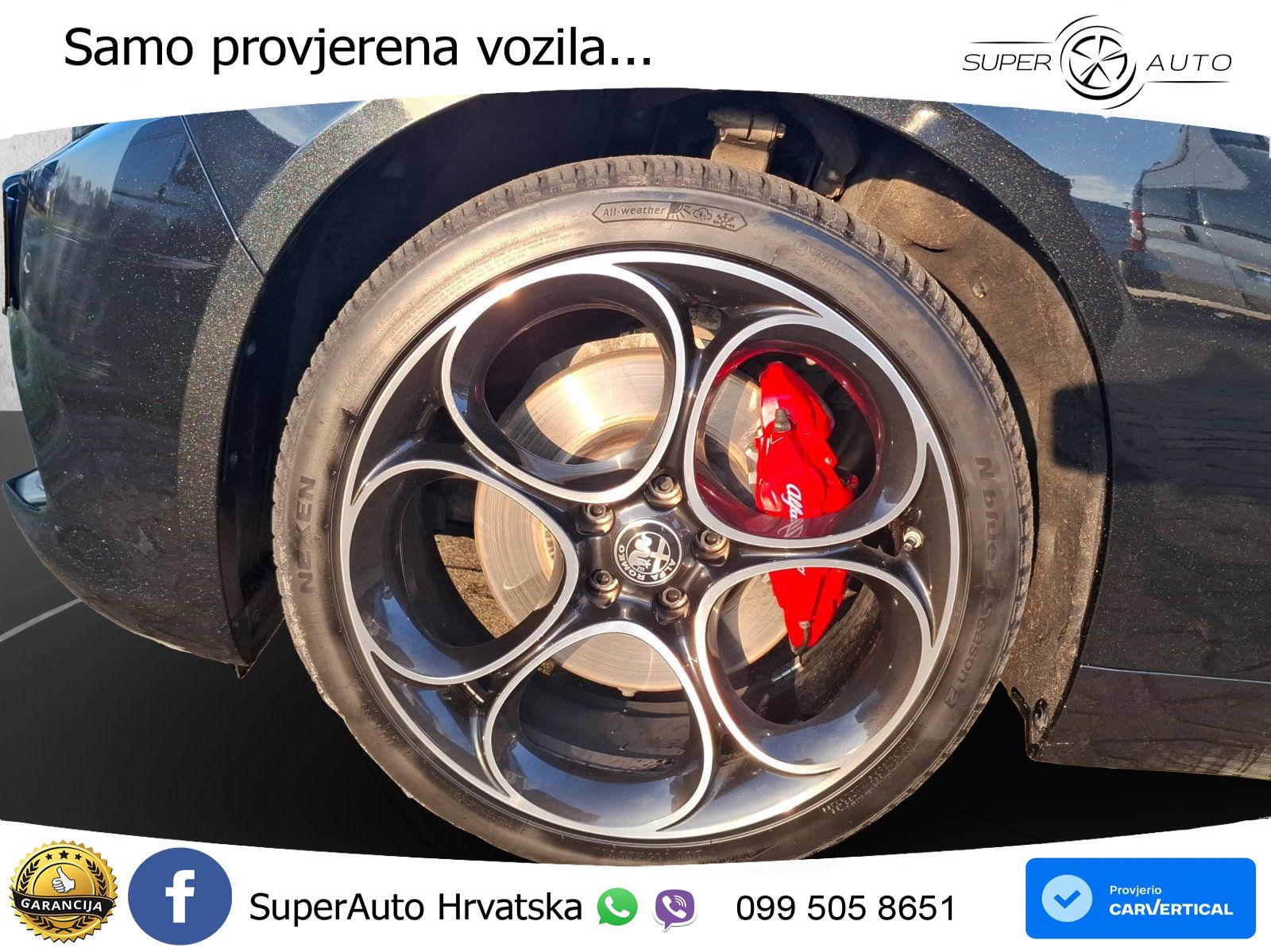 Alfa Romeo Giulia 2.0 Turbo (280 KS) AWD Automatic LED+GR SJED+ACC
