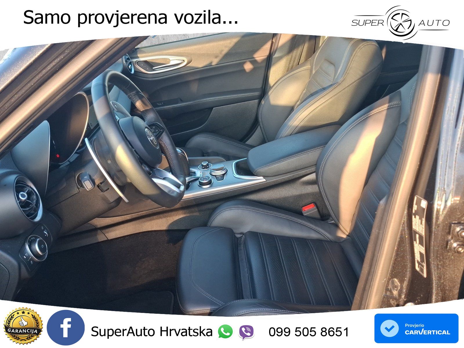 Alfa Romeo Giulia 2.0 Turbo (280 KS) AWD Automatic LED+GR SJED+ACC