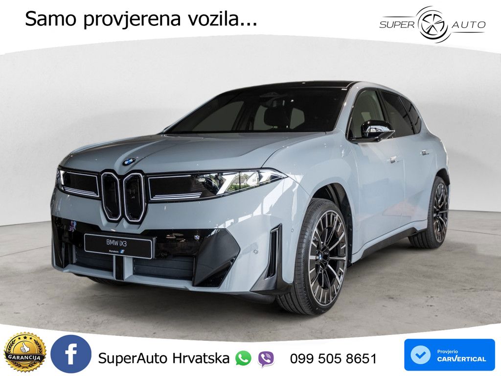 BMW iX3 40 82.6 kWh (320 KS) LED+GR SJED+ACC