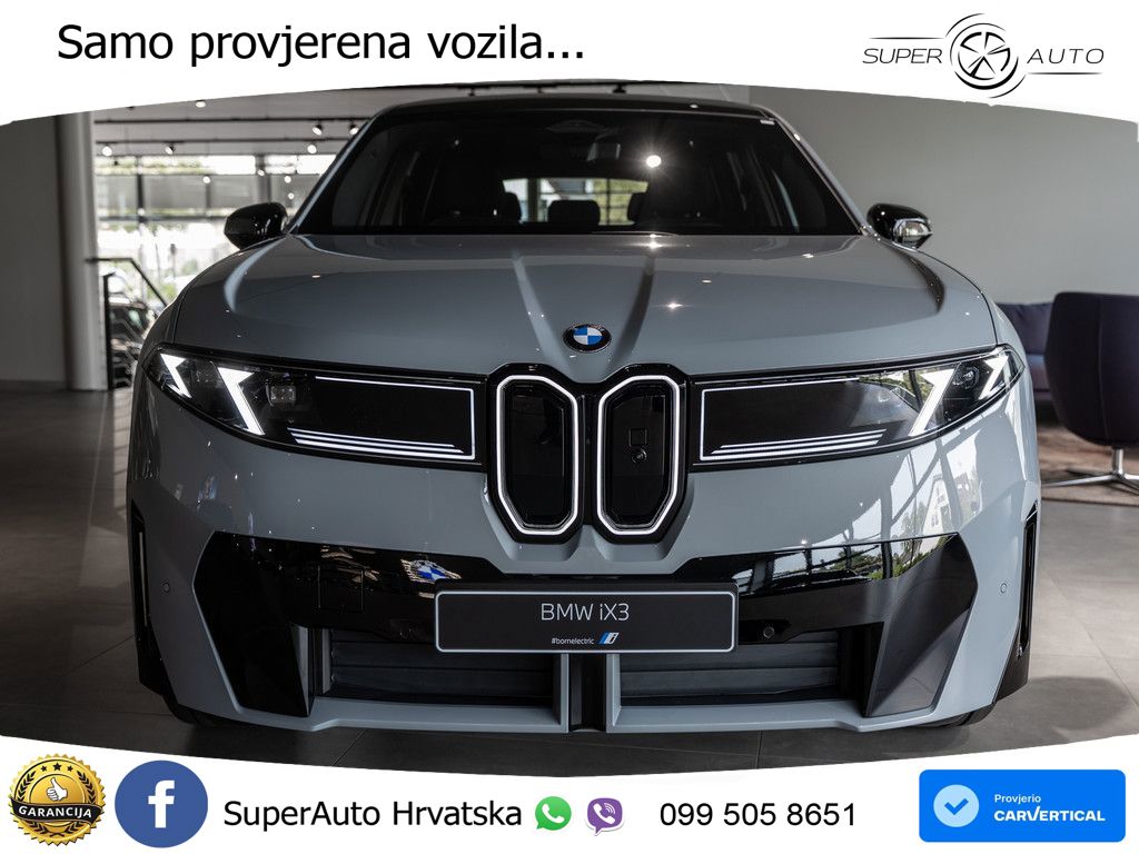 BMW iX3 40 82.6 kWh (320 KS) LED+GR SJED+ACC