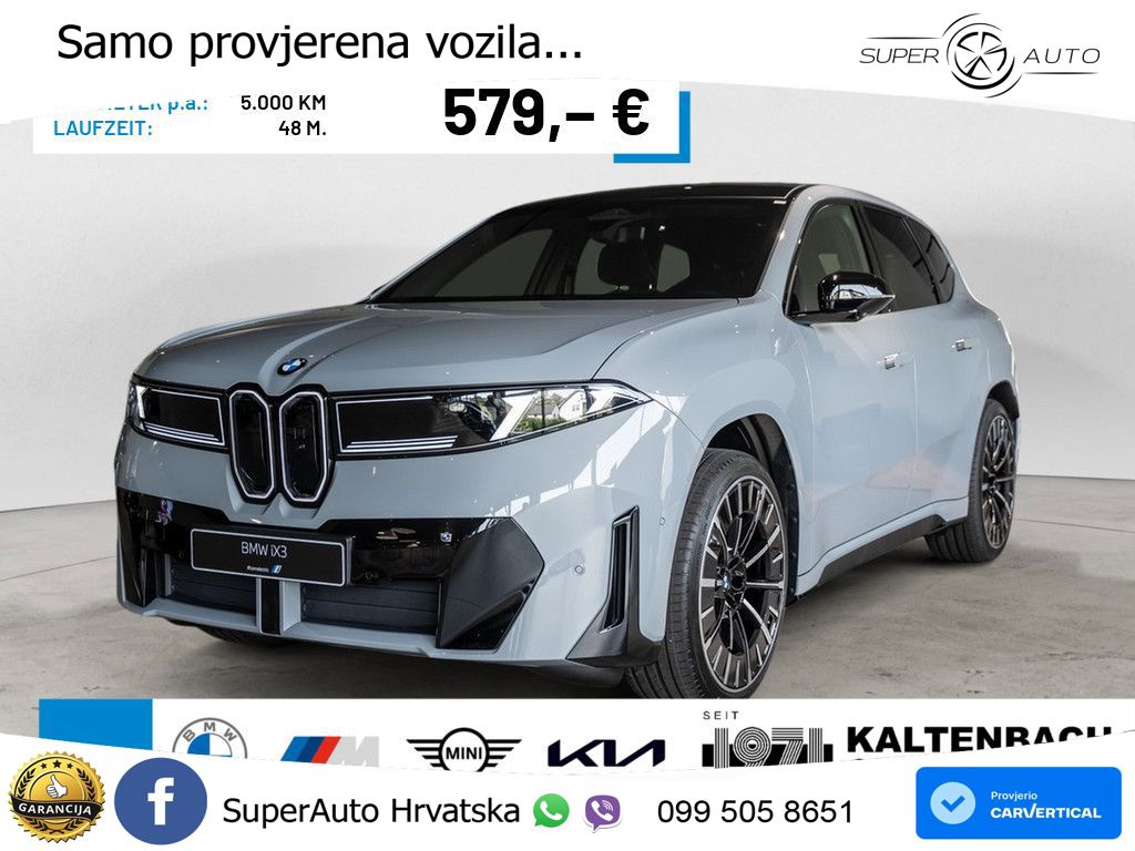 BMW iX3 40 82.6 kWh (320 KS) LED+GR SJED+ACC