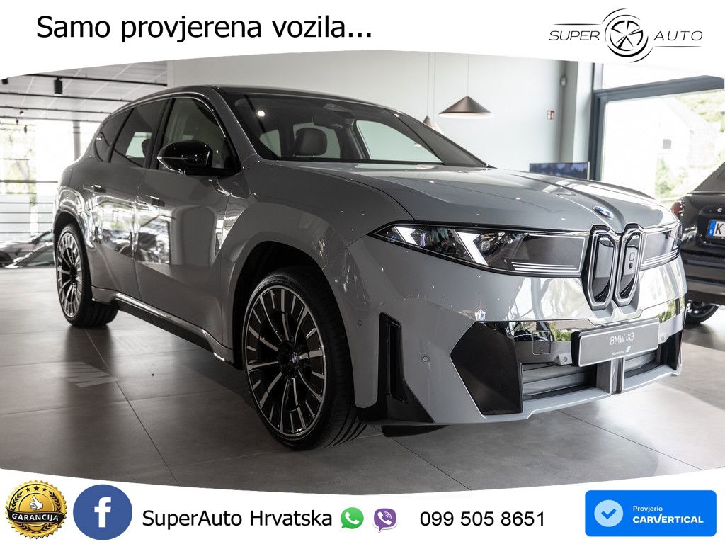 BMW iX3 40 82.6 kWh (320 KS) LED+GR SJED+ACC