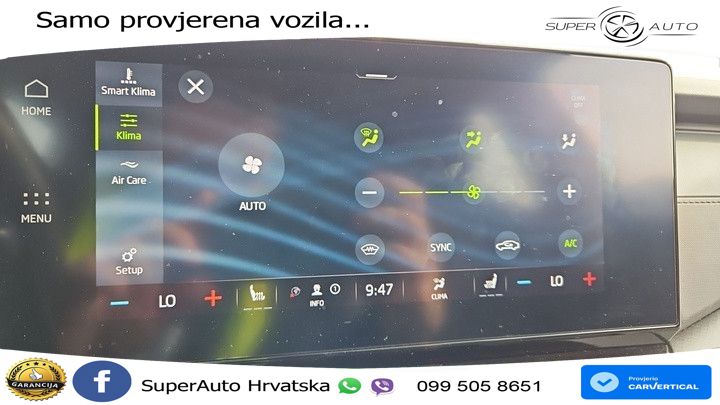 Škoda Octavia Combi 2.0 TDI (150 KS) DSG LED+GR SJED+ACC