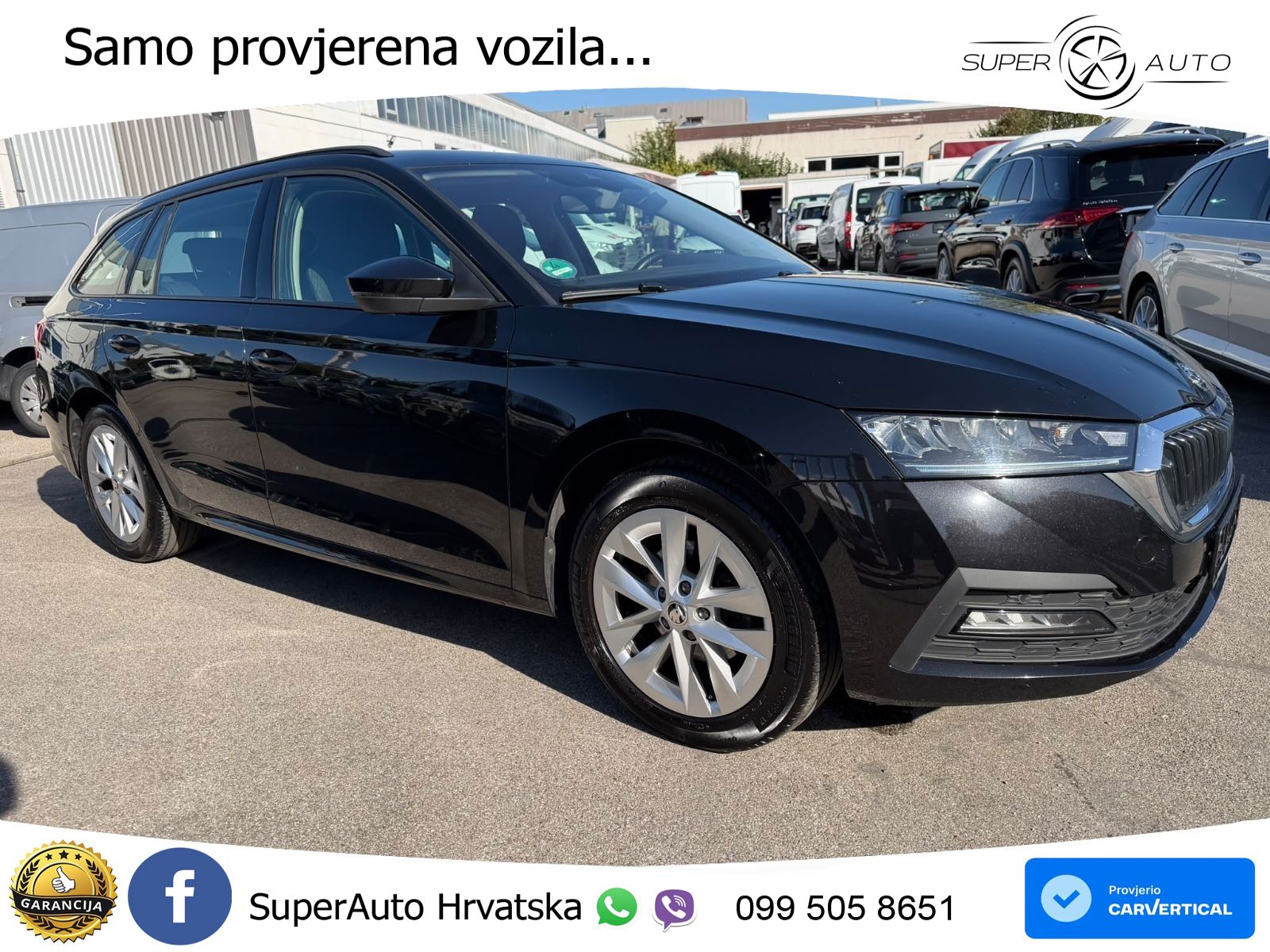 Škoda Octavia Combi 2.0 TDI (150 KS) DSG LED+GR SJED+ACC