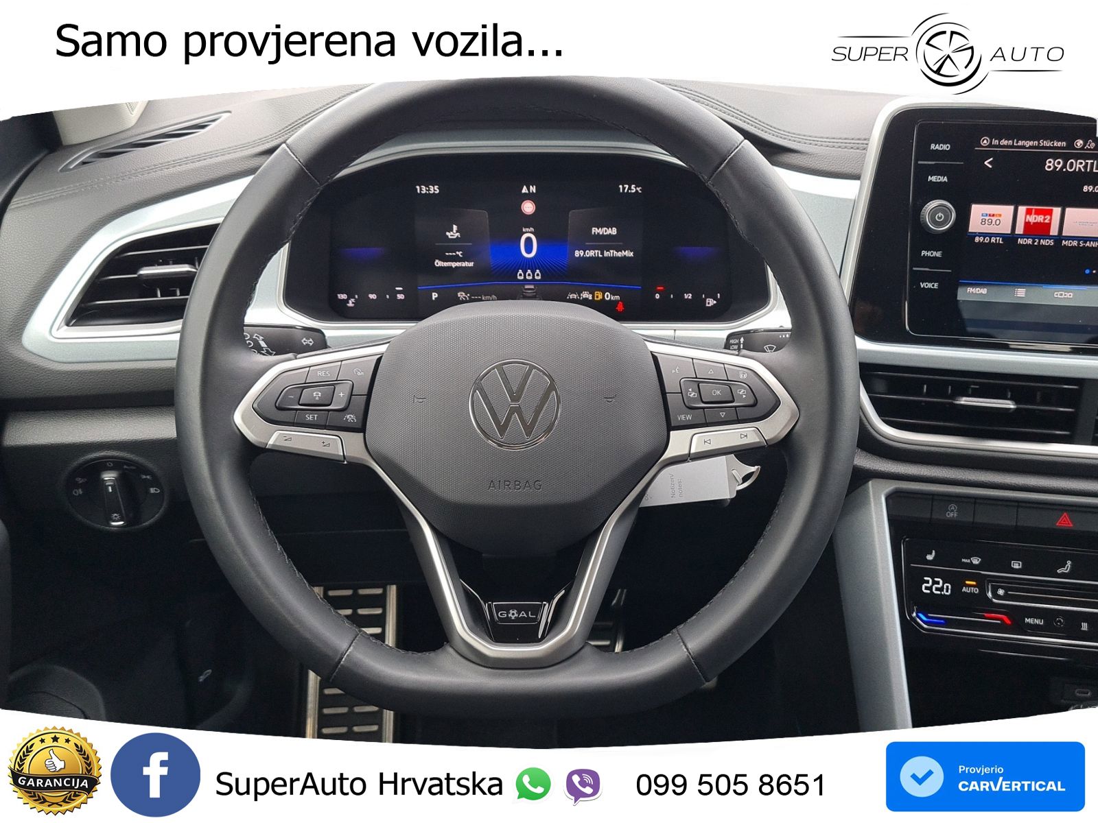 Volkswagen T-Roc 1.5 TSI (150 KS) DSG LED+GR SJED+ACC