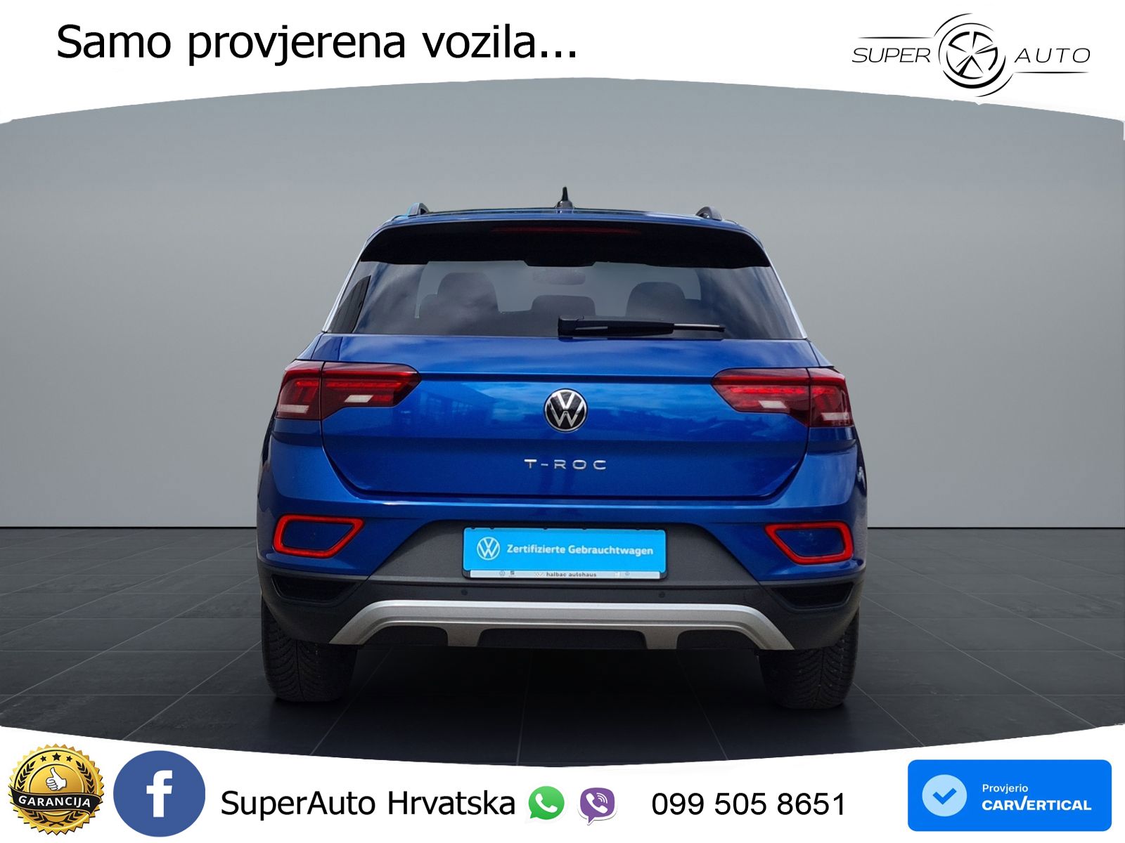Volkswagen T-Roc 1.5 TSI (150 KS) DSG LED+GR SJED+ACC