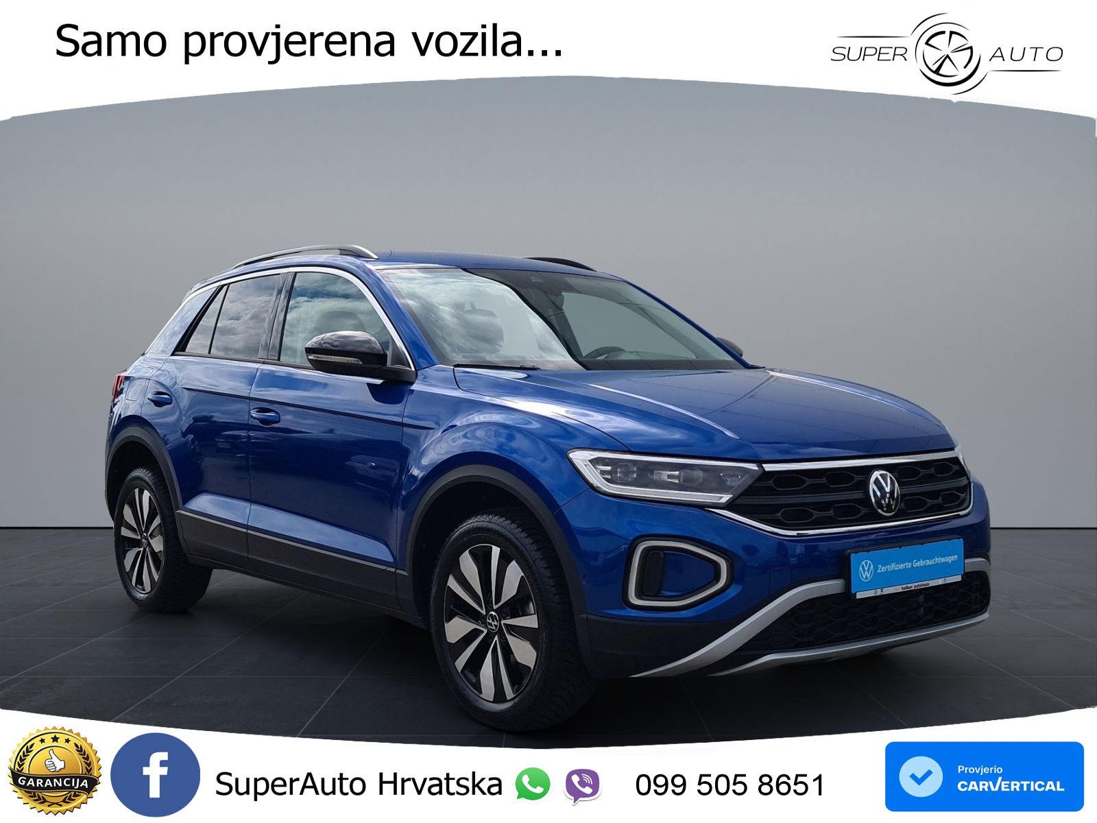 Volkswagen T-Roc 1.5 TSI (150 KS) DSG LED+GR SJED+ACC