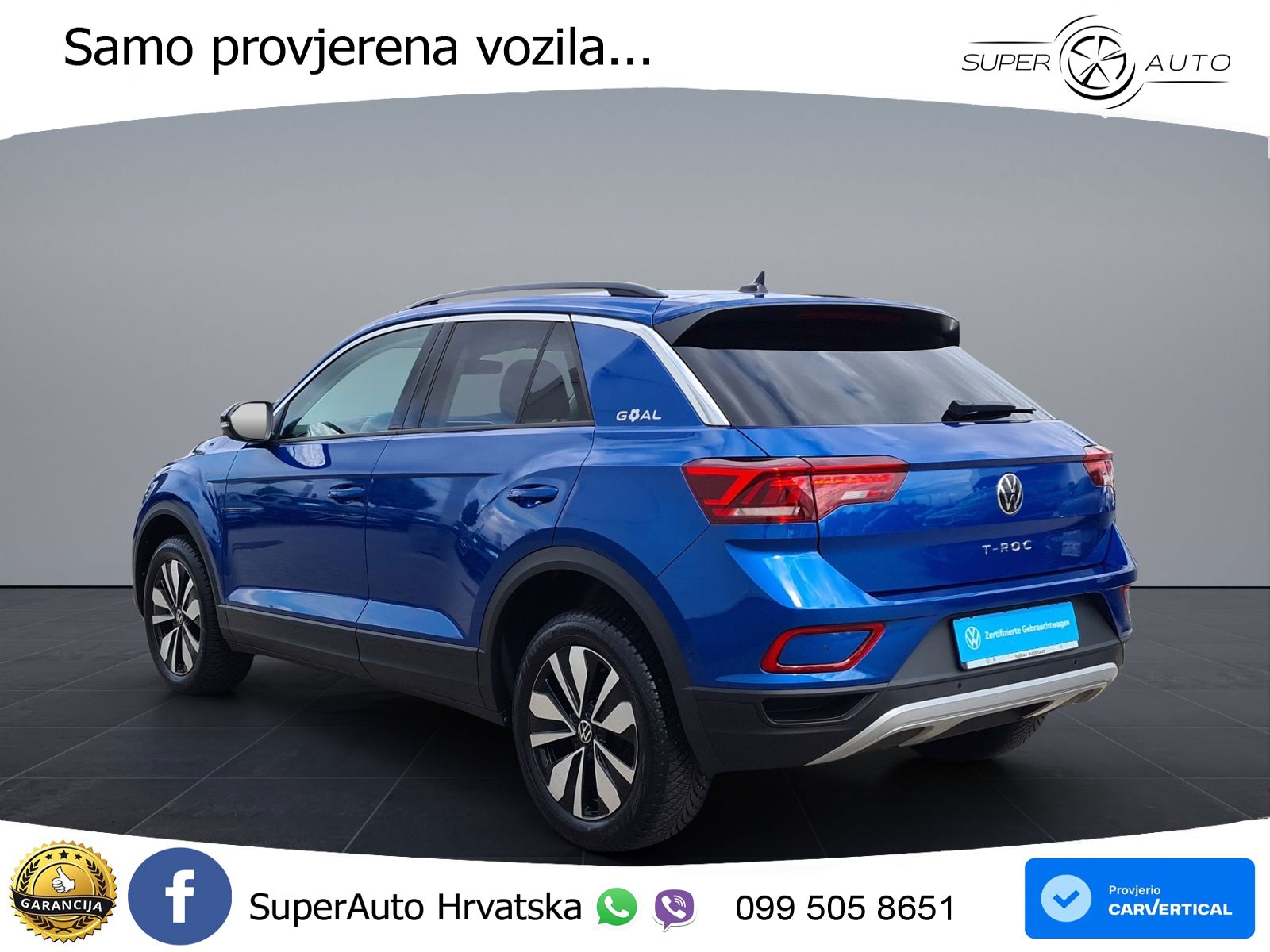 Volkswagen T-Roc 1.5 TSI (150 KS) DSG LED+GR SJED+ACC