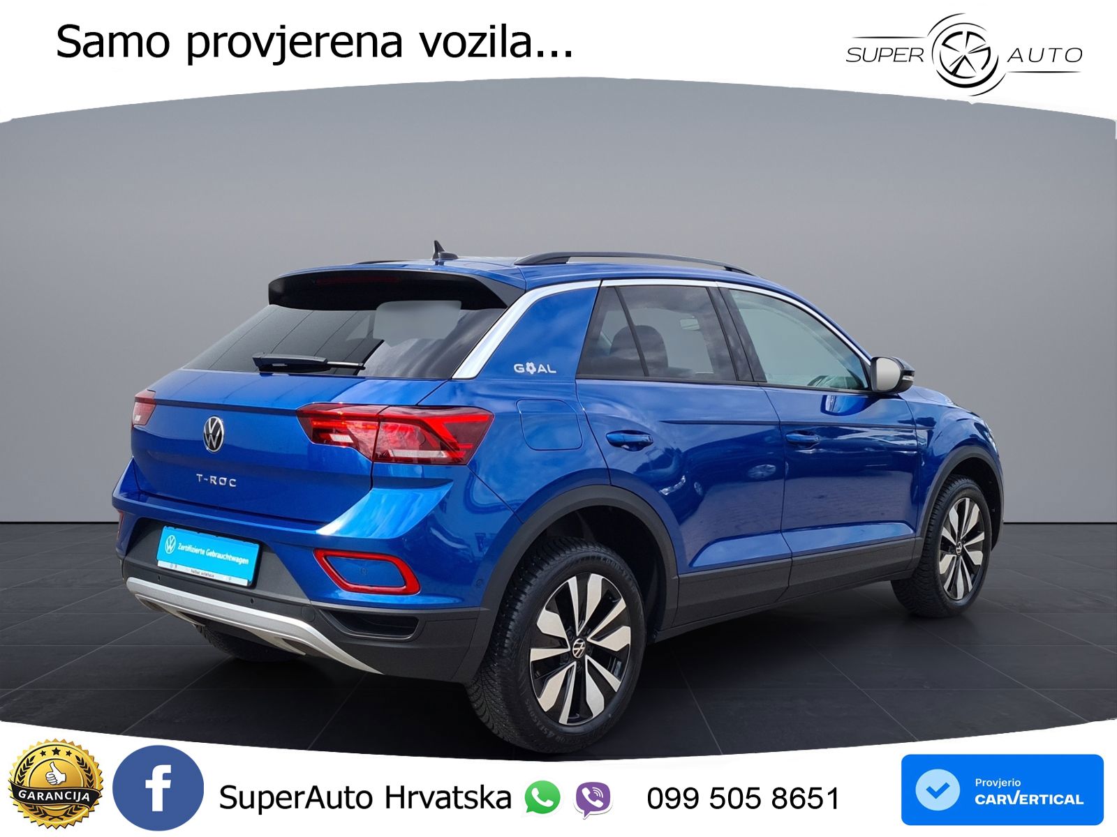 Volkswagen T-Roc 1.5 TSI (150 KS) DSG LED+GR SJED+ACC