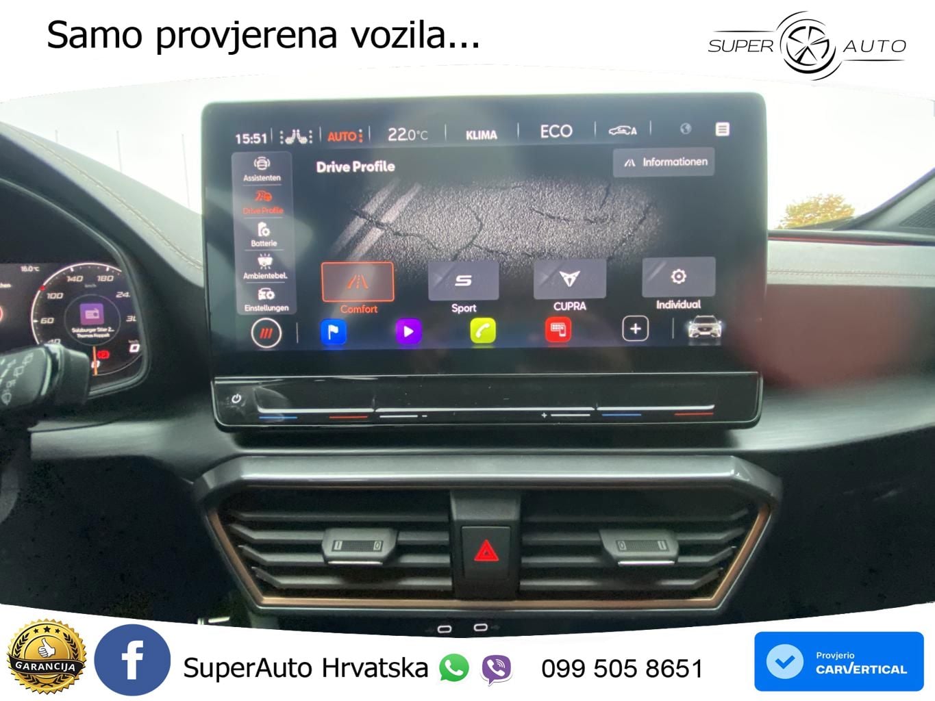 Cupra Formentor 1.4 TSI (245 KS) e-Hybrid DSG VZ LED+GR SJED+ACC