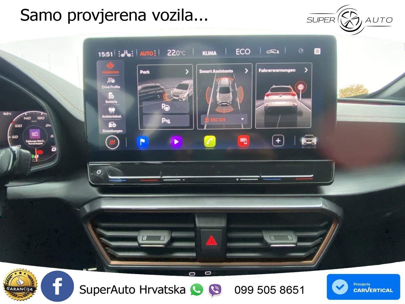 Cupra Formentor 1.4 TSI (245 KS) e-Hybrid DSG VZ LED+GR SJED+ACC
