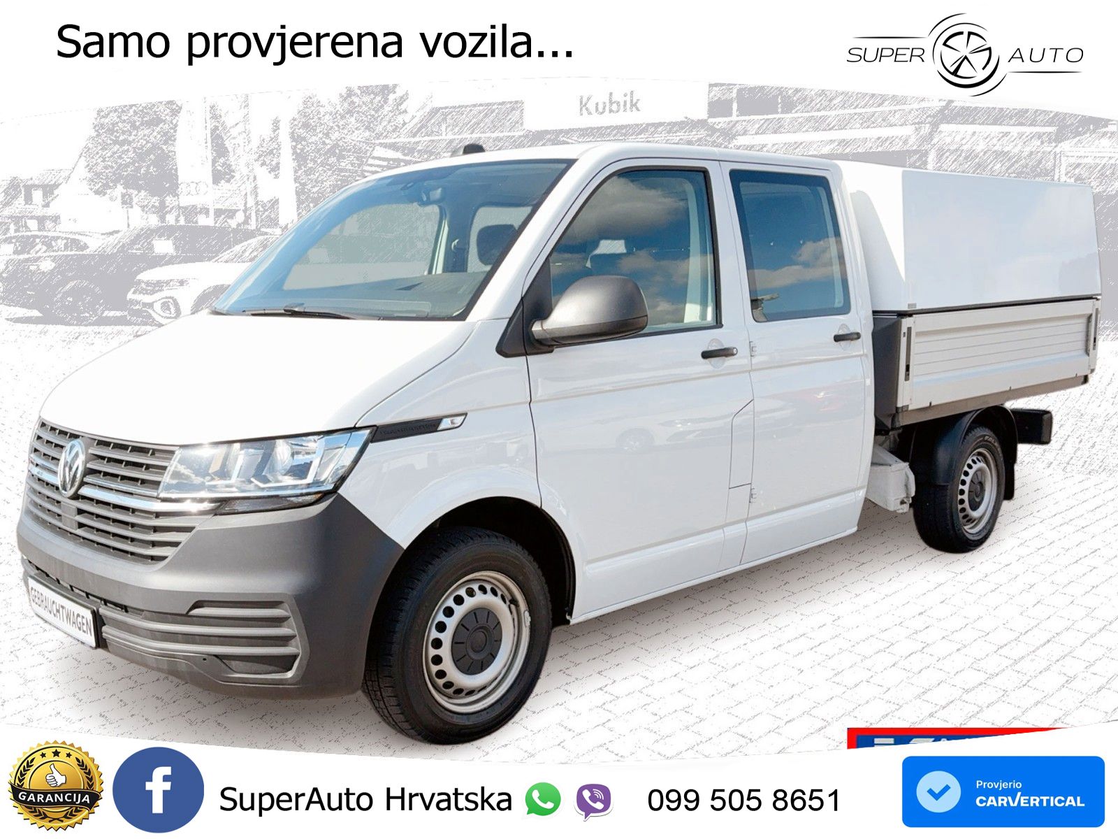 Volkswagen T6.1 Transporter DoKa Pritsche LR 2,0 TDI 4motio 150 KS