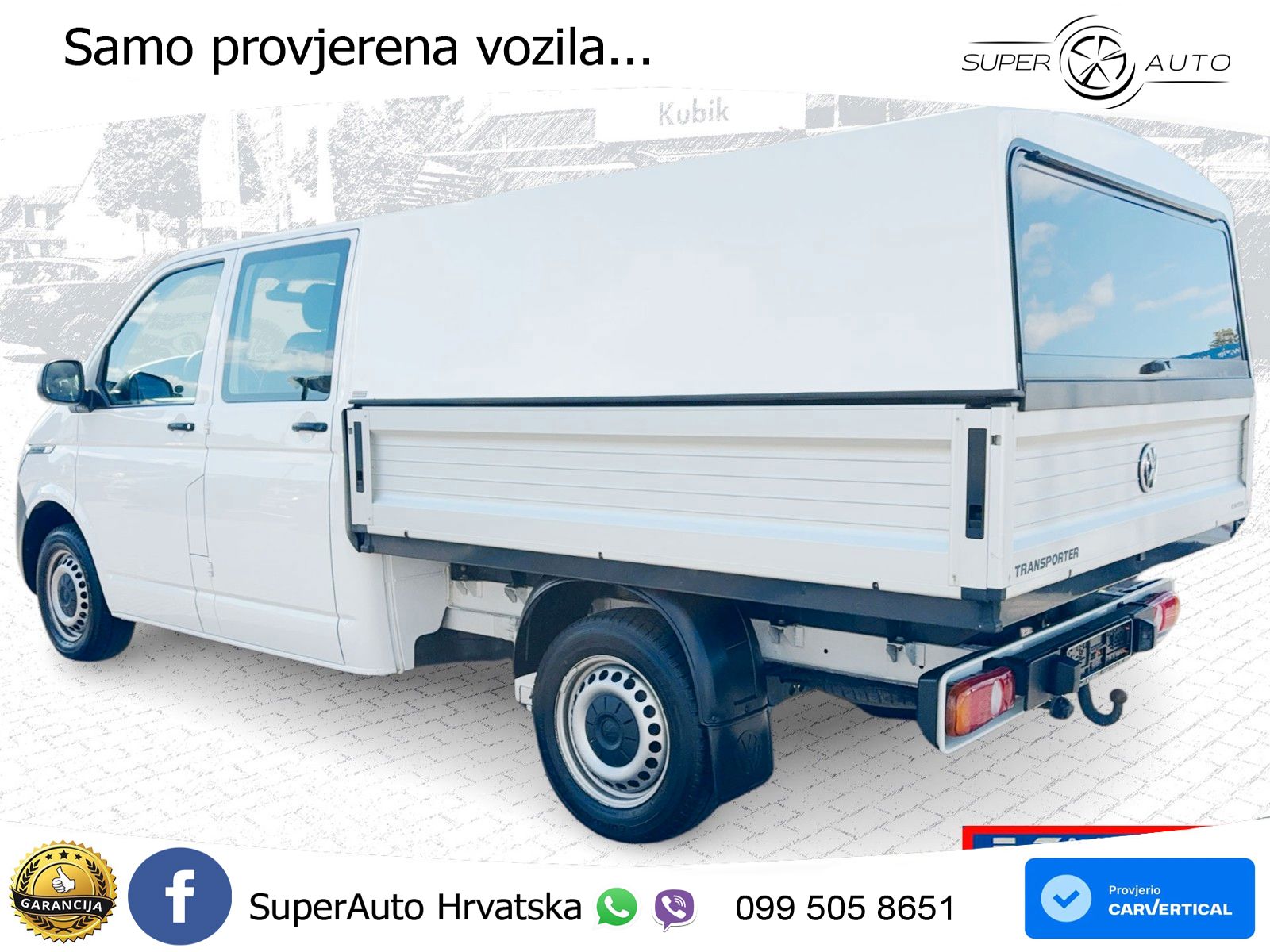 Volkswagen T6.1 Transporter DoKa Pritsche LR 2,0 TDI 4motio 150 KS