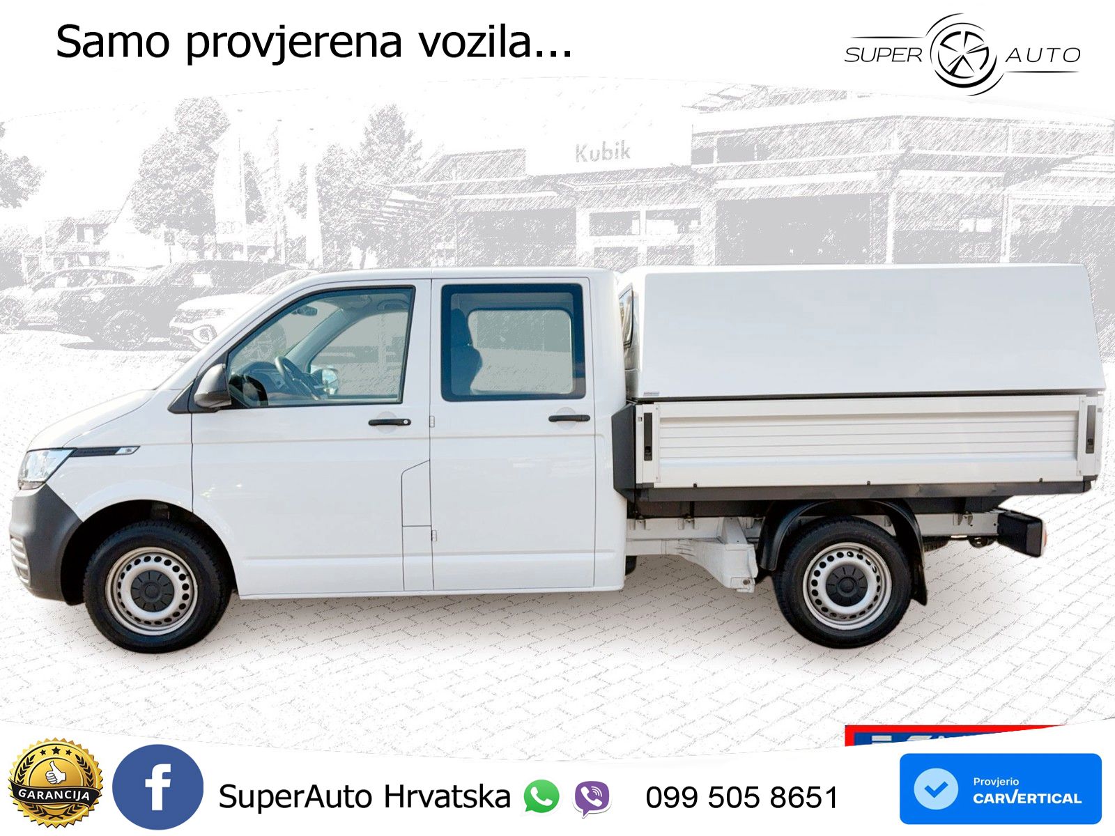 Volkswagen T6.1 Transporter DoKa Pritsche LR 2,0 TDI 4motio 150 KS