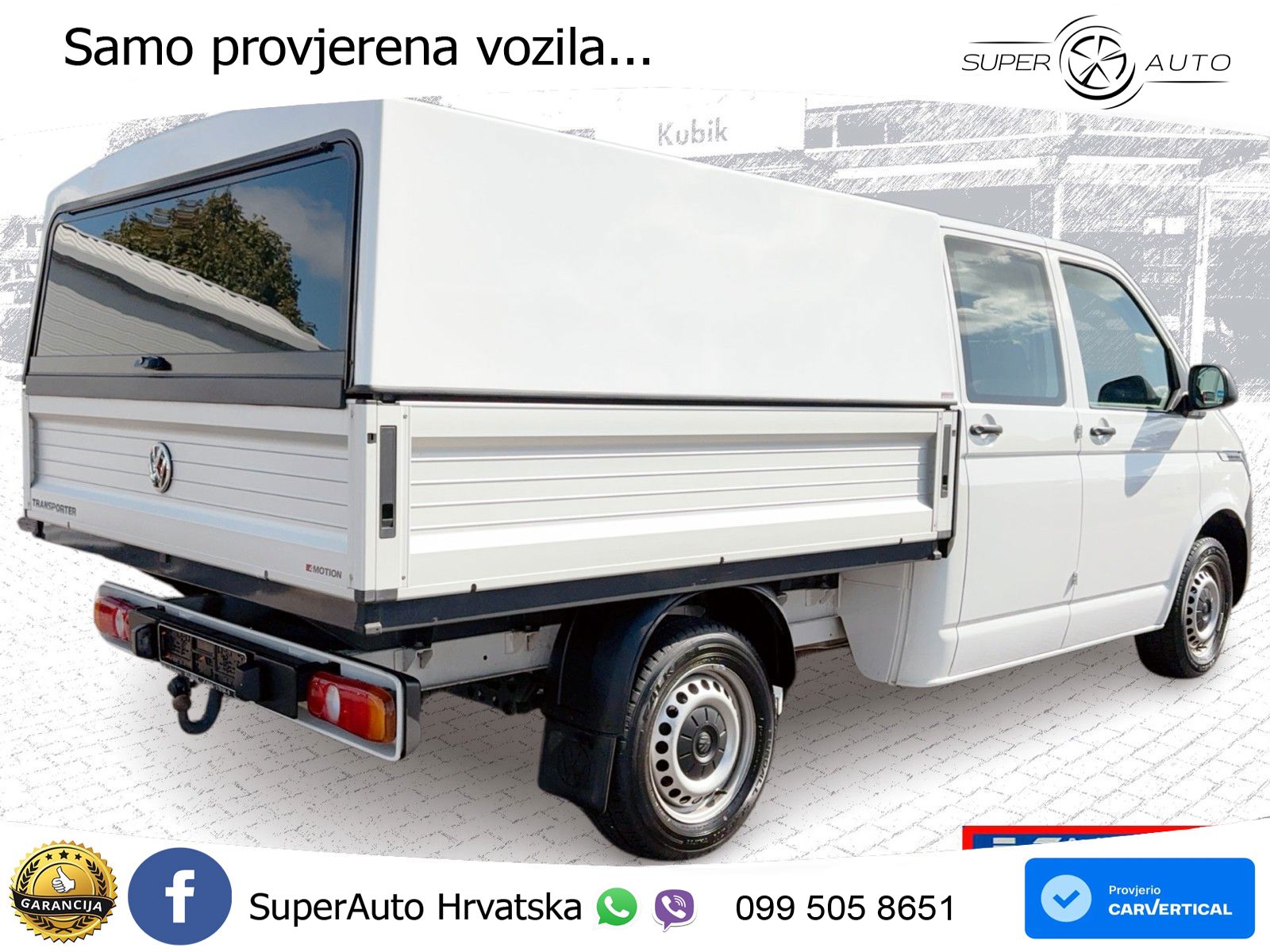 Volkswagen T6.1 Transporter DoKa Pritsche LR 2,0 TDI 4motio 150 KS