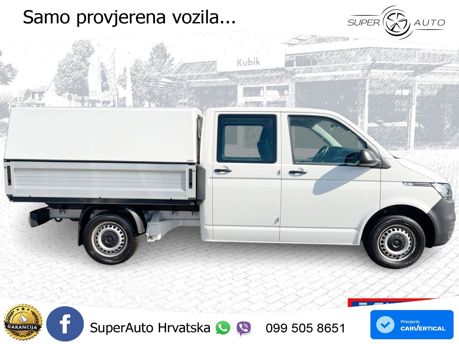 Volkswagen T6.1 Transporter DoKa Pritsche LR 2,0 TDI 4motio 150 KS