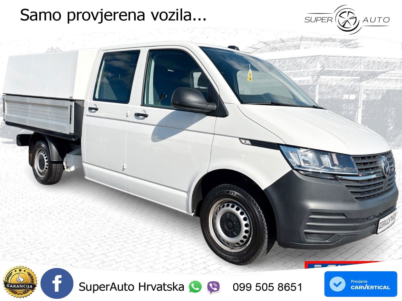 Volkswagen T6.1 Transporter DoKa Pritsche LR 2,0 TDI 4motio 150 KS