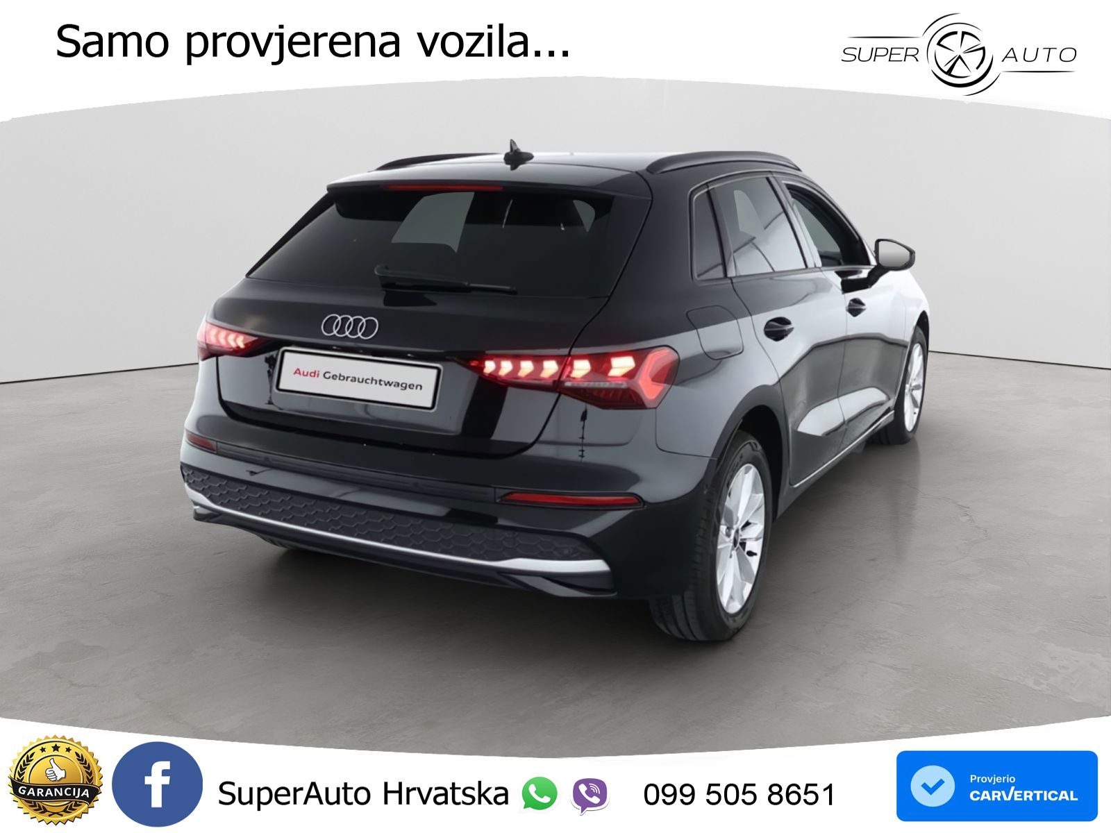 Audi A3 30 TDI (116 KS) LED+GR SJED+ACC