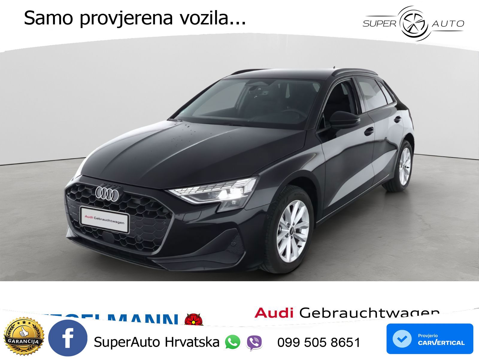 Audi A3 30 TDI (116 KS) LED+GR SJED+ACC
