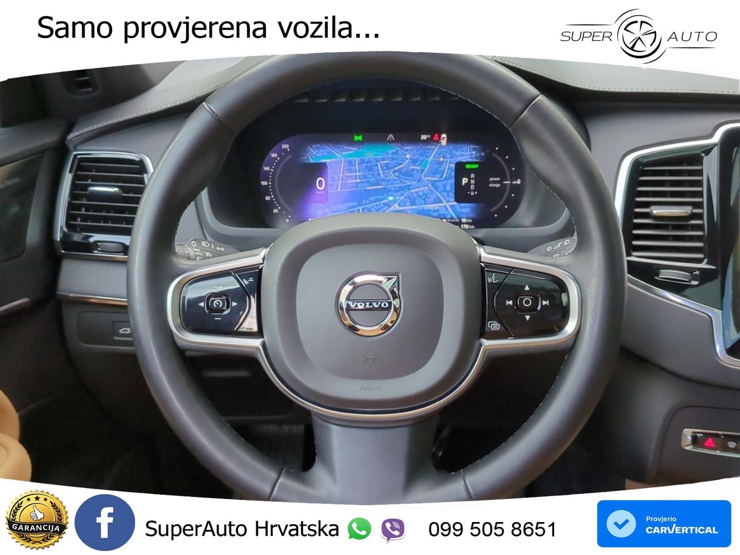 Volvo XC90 2.0 T8 AWD Automatic ACC+GR SJED+360+PANO