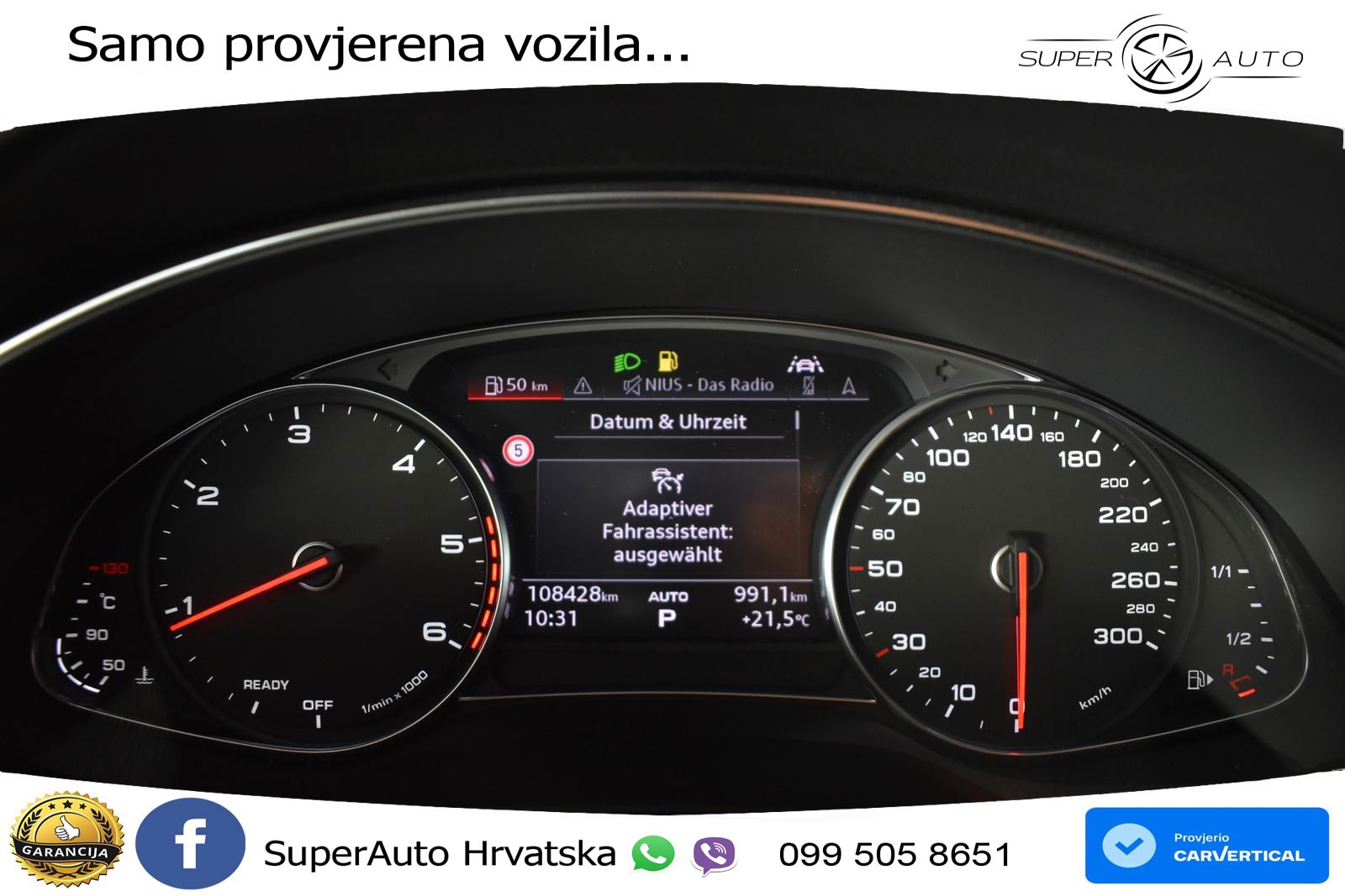 Audi A6 40 TDI (204 KS) quattro ultra S tronic LED+GR SJED+ACC