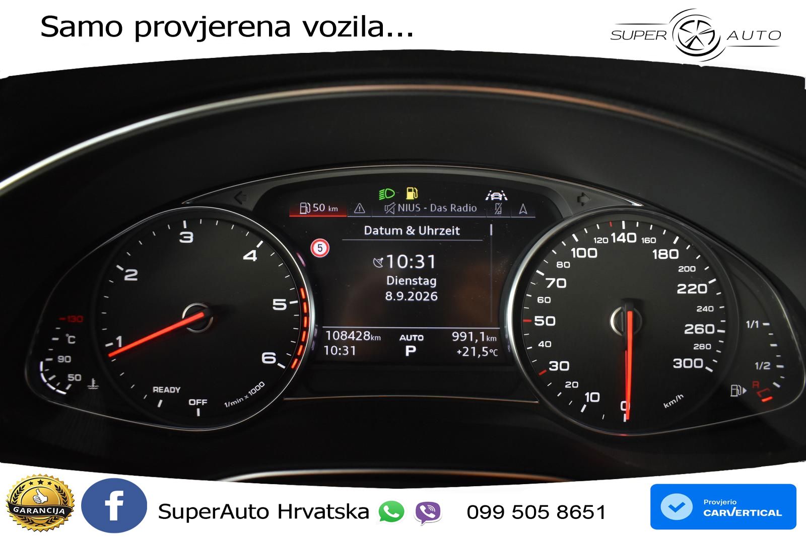Audi A6 40 TDI (204 KS) quattro ultra S tronic LED+GR SJED+ACC