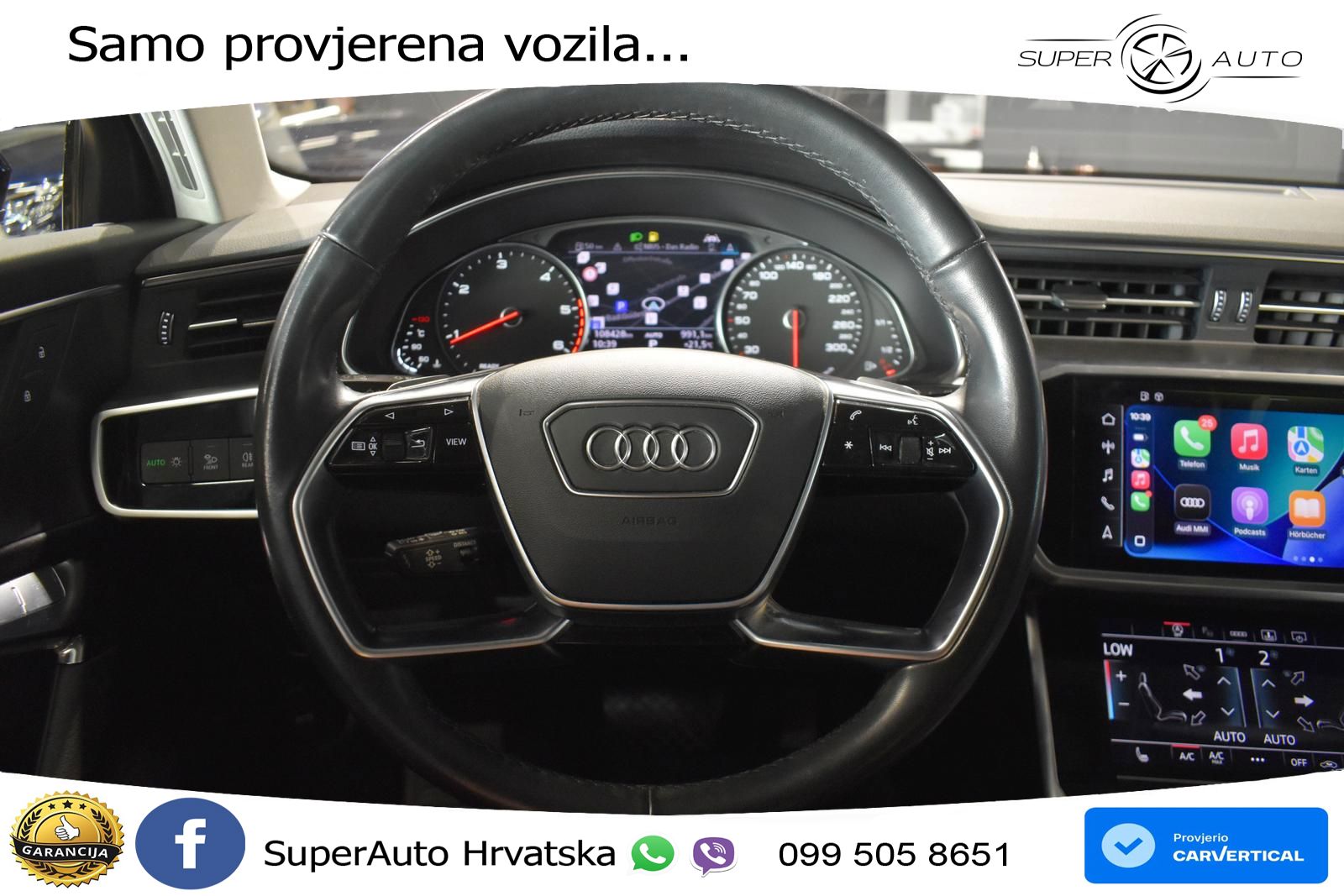 Audi A6 40 TDI (204 KS) quattro ultra S tronic LED+GR SJED+ACC