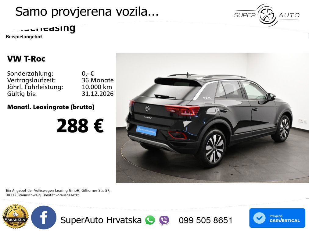 Volkswagen T-Roc I 1.5 TSI (150 KS) DSG LED+GR SJED+ACC
