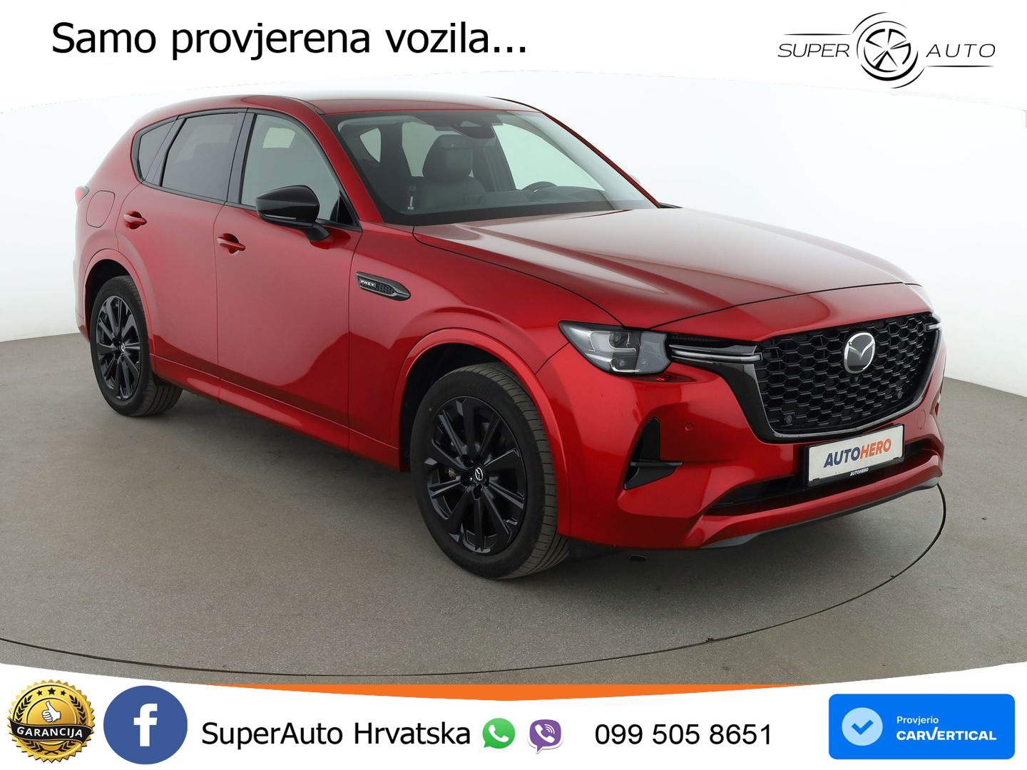 Mazda CX-60 2.5 e-Skyactiv (328 KS) AWD Automatic LED+GR SJED+ACC