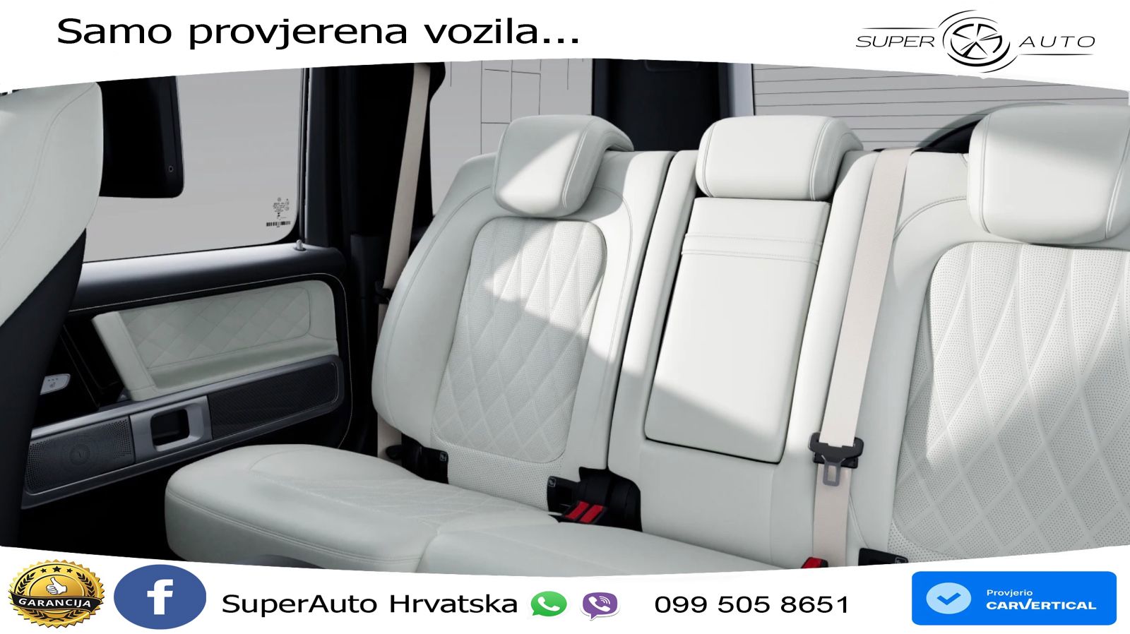 Mercedes AMG G 63 Long V8 (585 KS) 4MATIC 9G-TRONIC AMG SPEEDSHIFT TCT LED+GR SJED+ACC
